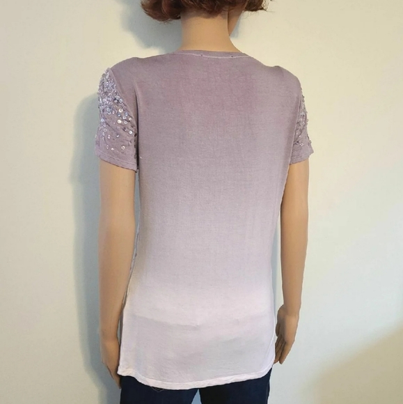 INC Lavendar Ombre T-SHIRT Small - Picture 7 of 9
